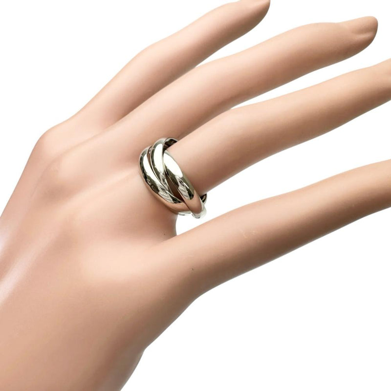 12号【CARTIER/カルティエ】 リング・指輪 トリニティ WG単色 K18WG