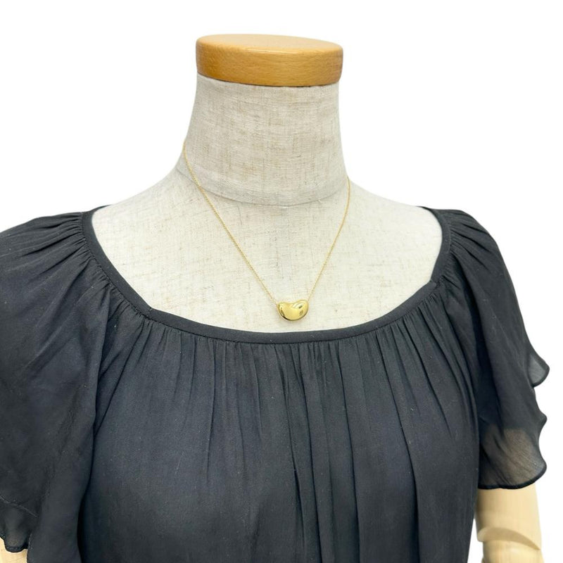 【TIFFANY&Co./ティファニー】 ビーンズ（幅18.5mm） ペレッティ ネックレス K18ゴールド 18金 7.3g 40.5cm レディース
【中古】【真子質店】【GD】




【IDMoT】