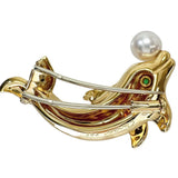 【CARTIER/カルティエ】 いるか/ドルフィンモチーフ パール7.1mm エメラルド ブローチ K18ゴールド 18金 15.5g レディース
【中古】【真子質店】【GD】




【MoMiMax】