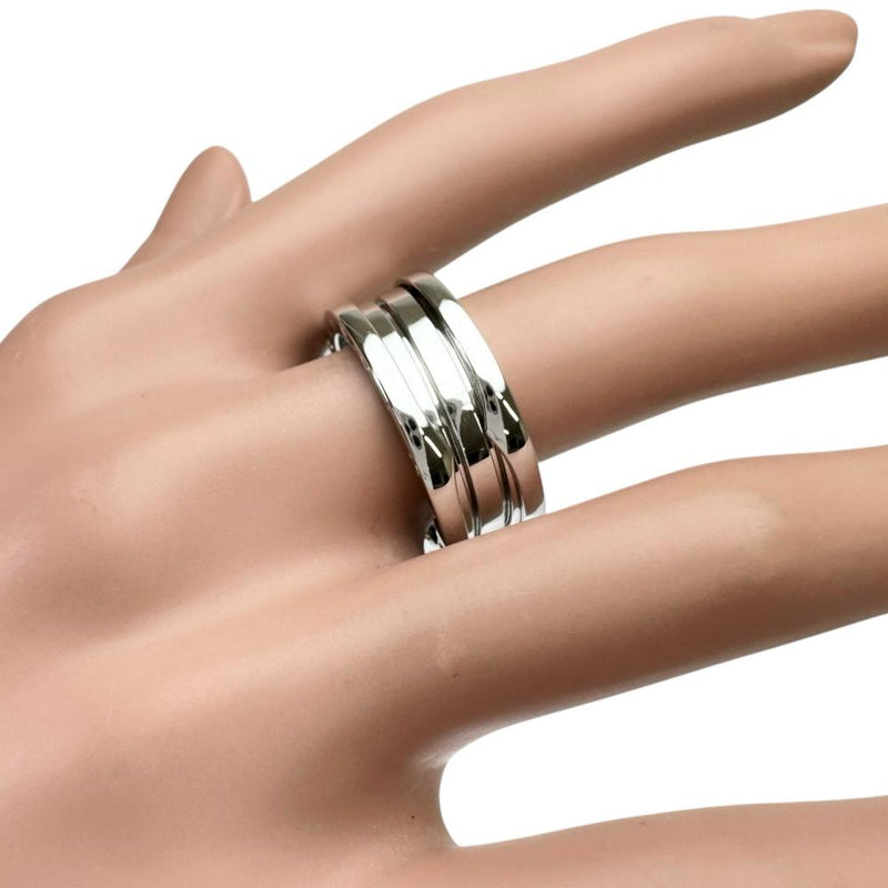 19号【BVLGARI/ブルガリ】 リング・指輪 B-ZERO1 3バンド K18WG 