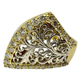 17号 ダイヤモンド 計0.86ct リング・指輪 K18ゴールド 18金/Pt900プラチナ 12.7g レディース
【中古】【真子質店】【NN】




【TxDY】