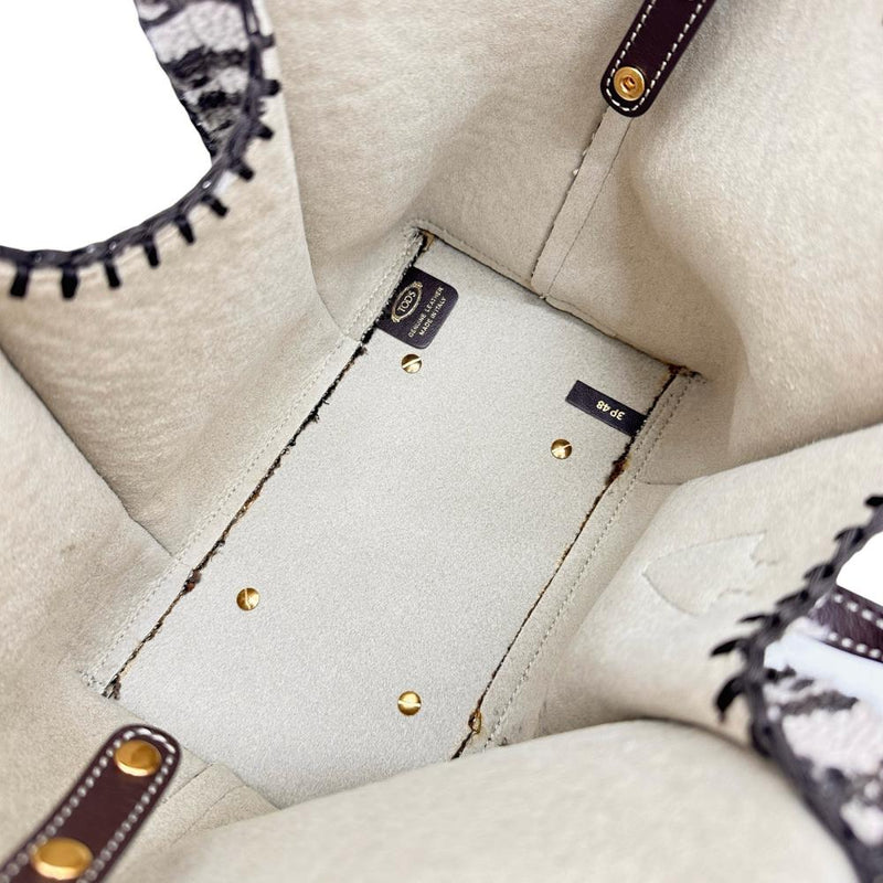 【TOD’S/トッズ】 Tタイムレス ショッピングバッグ 2WAYショルダーバッグ 阪急限定 ハンドバッグ ウール/レザー ブラウン/ベージュ/ホワイト/ブラウンレザーハンドル レディース【中古】【真子質店】【BL】




【MiSI】