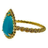 13.5号【Boucheron/ブシュロン】 ターコイズ リング・指輪 セルパンボエム スモール K18ゴールド 18金 2.3g JRG02856 54 レディース
【中古】【真子質店】【BL】




【IKKI】