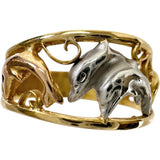 12号 イルカモチーフ リング・指輪 K18ゴールド 18金/Pt900プラチナ 3.7g レディース
【中古】【真子質店】【BL】




【Moxx】
【ex】