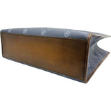 【Berluti/ベルルッティ】 ウリス スモール 2WAYハンド＆ショルダーバッグ トートバッグ キャンバス/レザー ブルーキャンバス/ブラウンレザー レディース【中古】【真子質店】【BL】




【ITYMo】