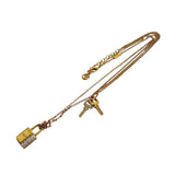 【LOUIS VUITTON/ルイ・ヴィトン】 LV パドロック ネックレス GP/ラインストーン 18.7g 57cm M01593 TE0224 レディース
【中古】【真子質店】【GD】




【YxMo】