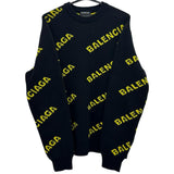 BALENCIAGA All Over Pattern Sweater Knit Wool/Nylon/Polyurethane Black/Yellow Ladies [Used] [Makoto Shichiten] [GD]




[Maxx]