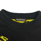 BALENCIAGA All Over Pattern Sweater Knit Wool/Nylon/Polyurethane Black/Yellow Ladies [Used] [Makoto Shichiten] [GD]




[Maxx]