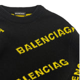 BALENCIAGA All Over Pattern Sweater Knit Wool/Nylon/Polyurethane Black/Yellow Ladies [Used] [Makoto Shichiten] [GD]




[Maxx]