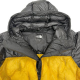 【THE NORTH FACE】 Polaris NY81902 Insulated Hoodie Lightweight Nylon Jacket Nylon/Polyester Black, Yellow Nylon Men's 【Used】【Makoto Shichiten】【GD】【Ixx】