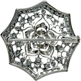 フラワーモチーフ ダイヤモンド 0.57ct ブローチ K18WGホワイトゴールド 18金 7.3g レディース
【中古】【真子質店】【NN】




【IDSY】