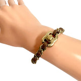 【CHANEL/シャネル】 ココマーク チェーン ブレスレット GP 21.8g 17cm B12P ベージュ レディース
【中古】【真子質店】【GD】




【DMoY】