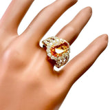 Size 12 Sri Lankan Yellow Sapphire (Orange-Yellow) 3.43ct Diamond 1.59ct Ring K18 Gold 18k 6.1g Ladies
【Used】【Makoto Shichiten】【NN】




【MaDYMo】