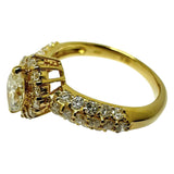 8.5号 中央ダイヤモンド(推定VLY-SIクラス) 0.30ct 脇石ダイヤモンド 計0.59ct リング・指輪 K18ゴールド 18金 3.6g レディース
【中古】【真子質店】【NN】




【KKx】