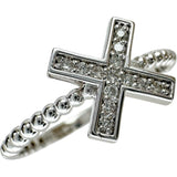 11.5号 クロス ダイヤモンド 0.06ct リング・指輪 K18WGホワイトゴールド 18金 1.5g レディース
【中古】【真子質店】【NN】




【TSK】