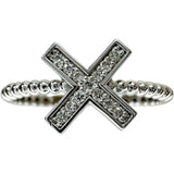 11.5号 クロス ダイヤモンド 0.06ct リング・指輪 K18WGホワイトゴールド 18金 1.5g レディース
【中古】【真子質店】【NN】




【TSK】