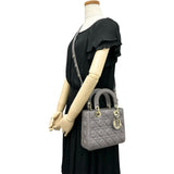 【Christian Dior/克里斯汀·迪奥】 Lady Dior My ABCDior 2WAY单肩包 手提包 灰色皮革/金色五金 女士【中古】【真子质店】【BL】




【TSIMo】