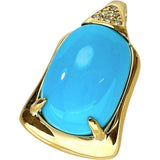 トルコ石 9.61ct ダイヤモンド 0.06ct ペンダントトップ K18ゴールド 18金 5.7g レディース
【中古】【真子質店】【NN】




【YYx】