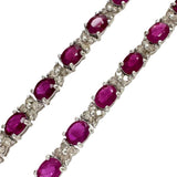 ステーション ルビー 30.00ct ダイヤモンド 1.50ct ネックレス K18WGホワイトゴールド 18金 20.7g 41.5cm レディース
【中古】【真子質店】【NN】




【MaDYMo】
