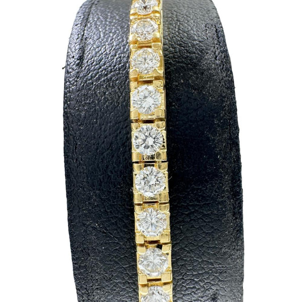 テニスブレスレット ダイヤモンド（推定4ct程度） ブレスレット K18ゴールド 18金 16.0g 18.7cm レディース
【中古】【真子質店】【NN】




【MaMiIK】