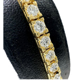 テニスブレスレット ダイヤモンド（推定4ct程度） ブレスレット K18ゴールド 18金 16.0g 18.7cm レディース
【中古】【真子質店】【NN】




【MaMiIK】