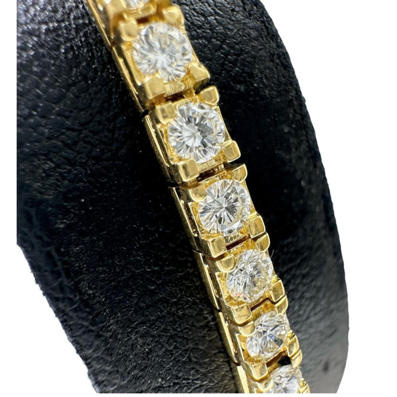 テニスブレスレット ダイヤモンド（推定4ct程度） ブレスレット K18ゴールド 18金 16.0g 18.7cm レディース
【中古】【真子質店】【NN】




【MaMiIK】