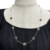 ステーションデザイン オニキス 水晶（クォーツ） ネックレス K18ゴールド 18金 9.3g 60cm レディース
【中古】【真子質店】【NN】




【MiYS】