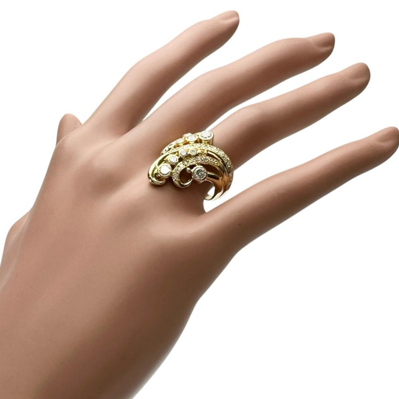 15号 ダイヤモンド 1.00ct リング・指輪 K18ゴールド 18金 7.8g 