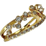 11号 【festaria/フェスタリア】 ダイヤモンド（Wish upon a star） 0.111ct 他ダイヤモンド 0.17ct リング・指輪 K18ゴールド 18金 3.8g レディース
【中古】【真子質店】【NN】




【YSMa】