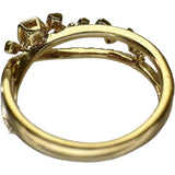 11号 【festaria/フェスタリア】 ダイヤモンド（Wish upon a star） 0.111ct 他ダイヤモンド 0.17ct リング・指輪 K18ゴールド 18金 3.8g レディース
【中古】【真子質店】【NN】




【YSMa】