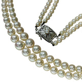 2連 アコヤ真珠3.5～7.1mm ネックレス シルバー 27.3g 43cm レディース
【中古】【真子質店】【NN】




【TMoMa】