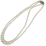2連 アコヤ真珠3.5～7.1mm ネックレス シルバー 27.3g 43cm レディース
【中古】【真子質店】【NN】




【TMoMa】