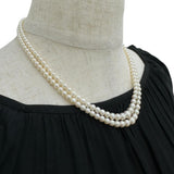 2連 アコヤ真珠3.5～7.1mm ネックレス シルバー 27.3g 43cm レディース
【中古】【真子質店】【NN】




【TMoMa】