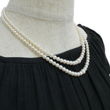 2連 アコヤ真珠3.7～7.3mm ネックレス シルバー 28.8g 43cm レディース
【中古】【真子質店】【NN】




【TMiY】