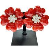 イヤリング兼用 フラワーモチーフ 赤サンゴ ダイヤモンド 0.31/0.31ct ピアス K18ゴールド 18金 13.4g レディース
【中古】【真子質店】【NN】




【ISSI】