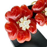 イヤリング兼用 フラワーモチーフ 赤サンゴ ダイヤモンド 0.31/0.31ct ピアス K18ゴールド 18金 13.4g レディース
【中古】【真子質店】【NN】




【ISSI】