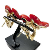 イヤリング兼用 フラワーモチーフ 赤サンゴ ダイヤモンド 0.31/0.31ct ピアス K18ゴールド 18金 13.4g レディース
【中古】【真子質店】【NN】




【ISSI】