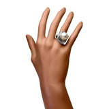 11.5号 白蝶真珠13.3ｍｍ ダイヤモンド 1.09ct リング・指輪 K18WGホワイトゴールド 18金 13.3g レディース
【中古】【真子質店】【NN】




【TxKS】