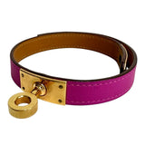 【HERMES/エルメス】 ブレスレット ケリー ドゥブルトゥール スイフト/GP 18.2g 14cm C刻印 マグノリア/ゴールド金具 レディース
【中古】【真子質店】【GD】




【MaIS】