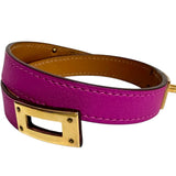 【HERMES/エルメス】 ブレスレット ケリー ドゥブルトゥール スイフト/GP 18.2g 14cm C刻印 マグノリア/ゴールド金具 レディース
【中古】【真子質店】【GD】




【MaIS】