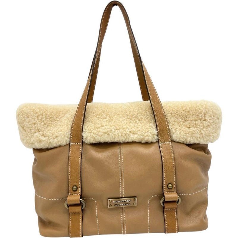 【BURBERRY/バーバリー】 トートバッグ ムートン ブラウンレザー レディース【中古】【真子質店】【BL】




【TKMo】