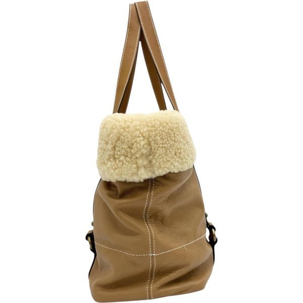 【BURBERRY/バーバリー】 トートバッグ ムートン ブラウンレザー レディース【中古】【真子質店】【BL】




【TKMo】