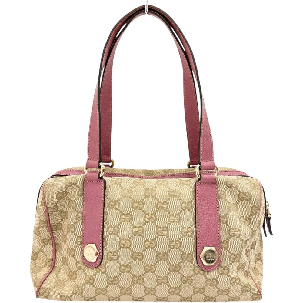 GUCCI/グッチ】 152457 ミニボストン ハンドバッグ GGキャンバス