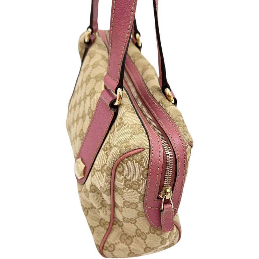 GUCCI/グッチ】 152457 ミニボストン ハンドバッグ GGキャンバス