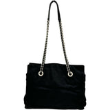 【PRADA】 Triangle Plate Chain Type Tote Bag Nylon Black /Silver Hardware Ladies【Used】【Makoto Shichiten】【BL】




【DMoI】