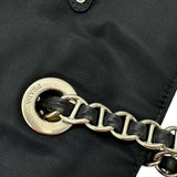 【PRADA】 Triangle Plate Chain Type Tote Bag Nylon Black /Silver Hardware Ladies【Used】【Makoto Shichiten】【BL】




【DMoI】