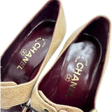 [CHANEL] Pumps Leather Light brown/Black Women's [Used] [Makoto Shichiya] [GD]

[Ixx]