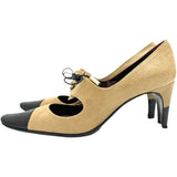 [CHANEL] Pumps Leather Light brown/Black Women's [Used] [Makoto Shichiya] [GD]

[Ixx]