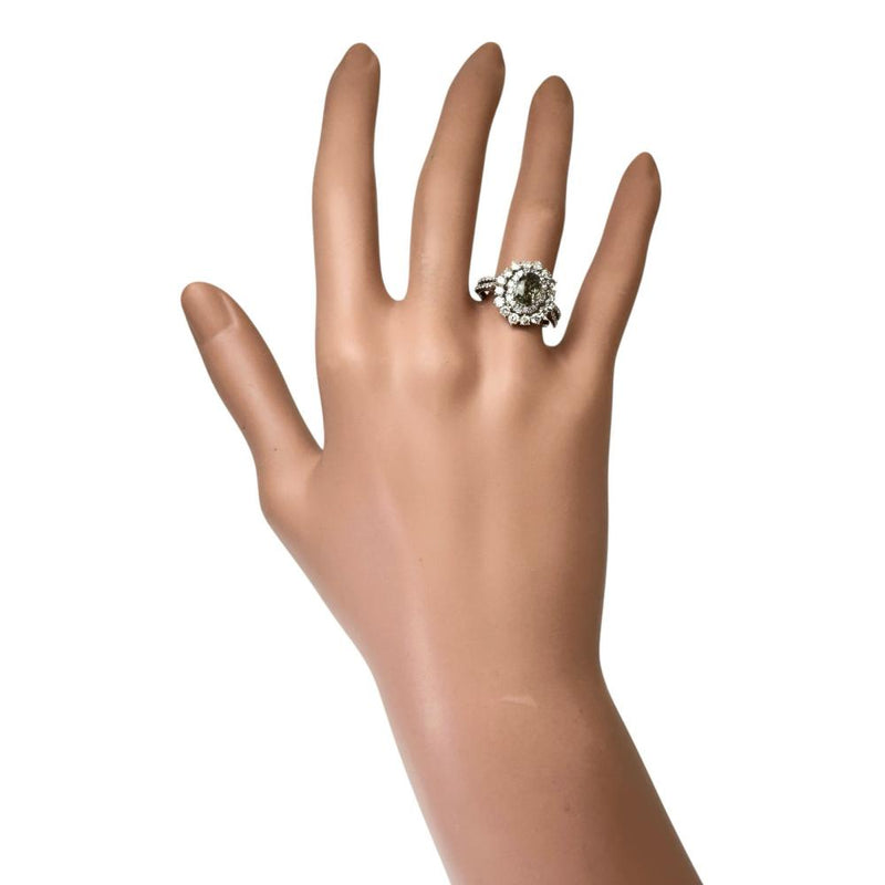 12号 アレキサンドライト 1.205ct ダイヤモンド 1.06ct リング・指輪 