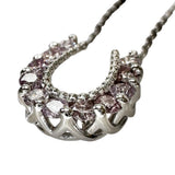 马蹄设计 粉色钻石 0.17ct 项链 K18WG白金 18K 2.3g 45cm 女士
【中古】【真子质店】【NN】




【DSMo】